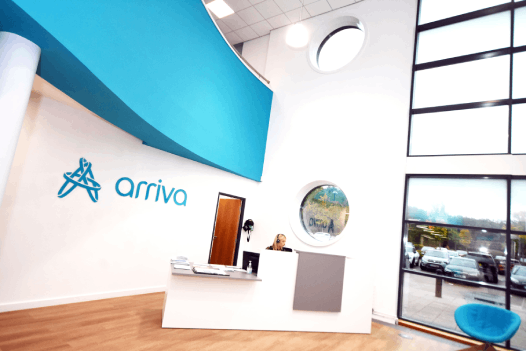 Image of Arriva reception
